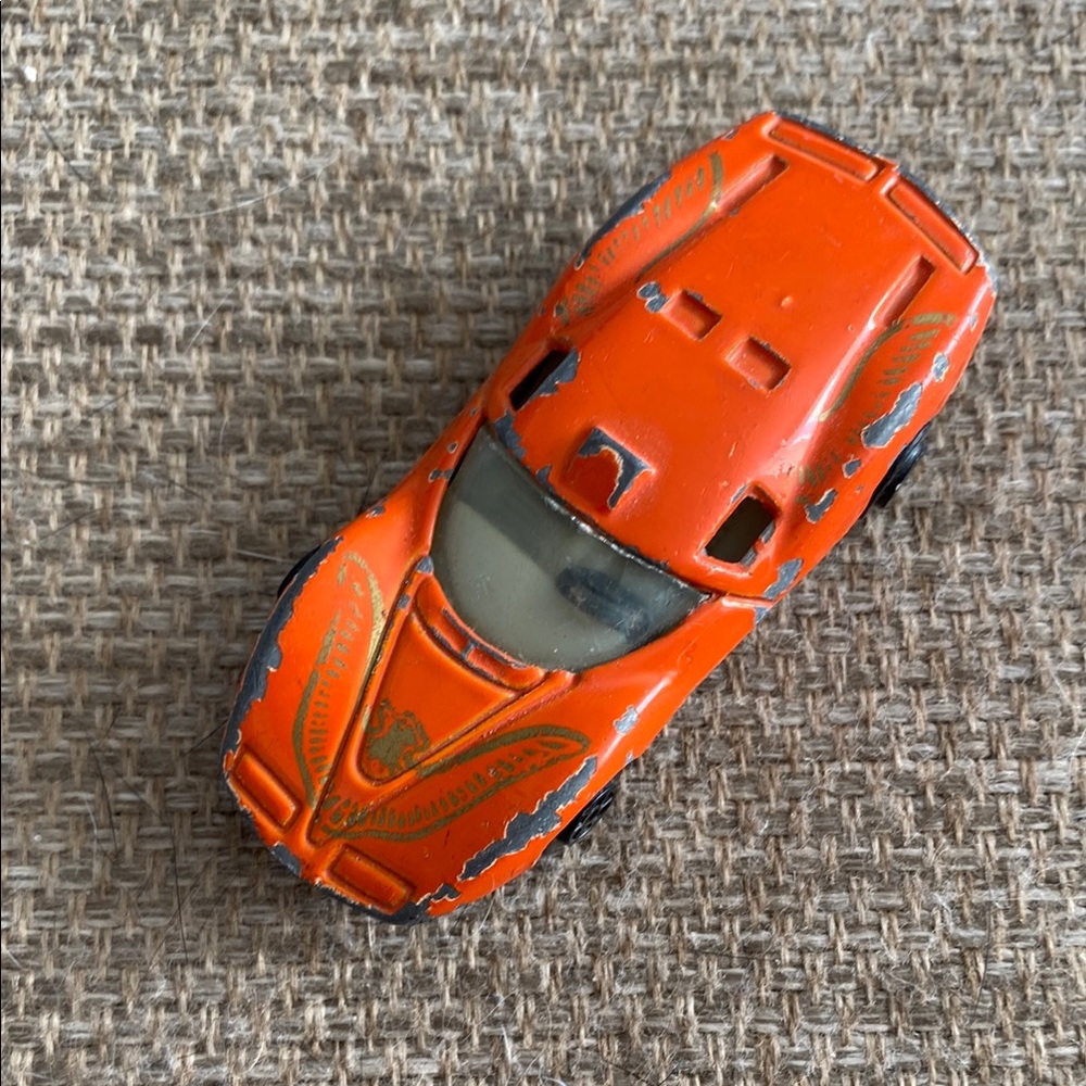 YATMING CHEVROLET 1003 metal model dinky car sports trans am orange